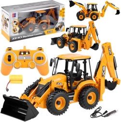 Μεγάλο RC τρακτέρ – μπουλντόζα και φορτωτής JCB 1:20