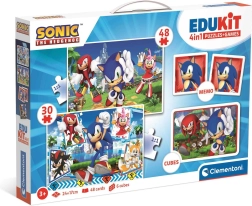 Clementoni Σετ παιχνιδιών Sonic 4 σε 1