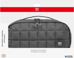HORI Puff Pouch μαύρη θήκη για NINTENDO SWITCH 2