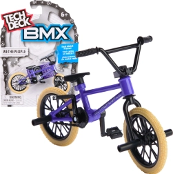 Tech Deck ποδηλατάκι δαχτύλων BMX WeThePeople μωβ με αυτοκόλλητα