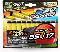 Αφρώδη βελάκια X-Shot 30 τεμ.