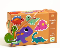 Puzzle Duo Δεινόσαυροι