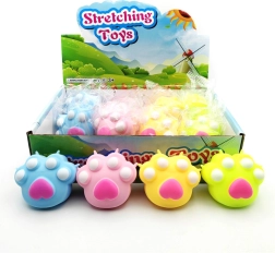 αστεία αντιστρες παιχνιδάκι πατουσάκι γάτας για ζούληγμα