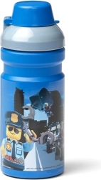 Παιδικό μπουκάλι ποτού Lego City μπλε 390 ml