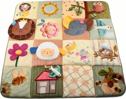 Αισθητηριακό στρώμα παιχνιδιού με ζωάκια 2Kids Toys