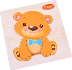 Ξύλινα παζλ Ζωάκια