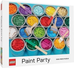 Chronicle Books παζλ LEGO ζωγραφικό πάρτι 1000 κομμάτια