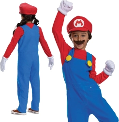 Παιδική στολή Super Mario 127–136 cm (7–8 ετών)