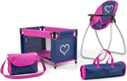Σετ αξεσουάρ για κούκλες ELSA Prestige Milly Mally navy