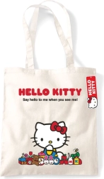 Φυσική τσάντα αγορών HELLO KITTY