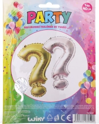 Φουσκωτό μπαλόνι ερωτηματικό 40 cm