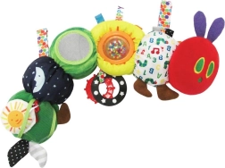 Υφασμάτινο ενεργό λούτρινο πολύ πεινασμένη κάμπια ουράνιο τόξο