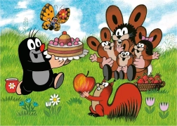 Dino Puzzle Krtek Γενέθλια 24 Maxi Κομμάτια