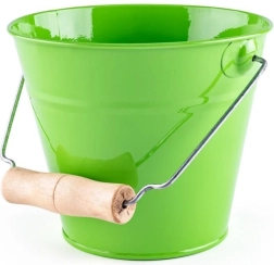 Κηπουρικός κουβάς WOODY – πράσινος μεταλλικός