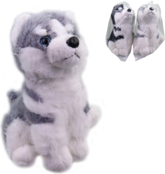 Λούτρινο σκυλάκι Husky 25 cm