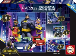 Educa παζλ Batwheels 4v1