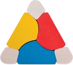 Bigjigs πολύχρωμη ξύλινη κουδουνίστρα