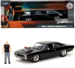 Μεταλλικό μοντέλο Dodge Charger R/T 1970 1:24 με φιγούρα από το Fast & Furious – Jada Toys