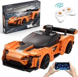 Σετ κατασκευής CaDA RC σπορ αυτοκίνητο BLAZE CAR, πορτοκαλί, Dual Mode, 295 τεμάχια