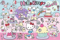Παζλ Ανακάλυψε τον κόσμο Hello Kitty 300 κομμάτια