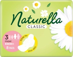 Naturella Classic σερβιέτες Maxi, 8 τεμ.