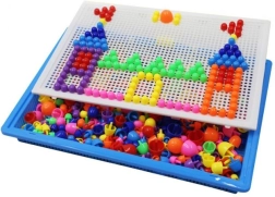 Πολύχρωμο μωσαϊκό με 296 καρφάκια