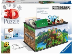 Ravensburger 3D παζλ MINECRAFT αποθηκευτικό σεντούκι (108 κομμάτια)