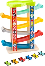 Tooky Toy Πολύχρωμη τσουλήθρα για αυτοκίνητα