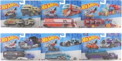 Μεταφορικό φορτηγό HOT WHEELS με αυτοκινητάκι 1:64