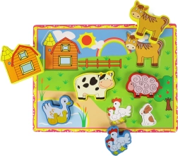 Ξύλινο 3D παζλ-κουμπώματα Φάρμα