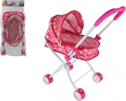 Βαθύ καροτσάκι για κούκλες – υφασμάτινο, ελαφρύ και αναδιπλούμενο