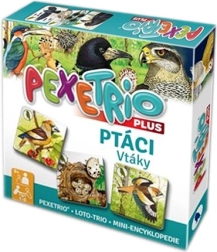 Pexetrio Plus: πουλιά – εκπαιδευτικό σετ παιχνιδιών