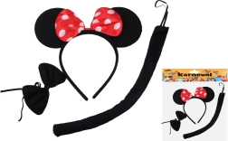 Σετ καρναβαλιού - μαυρούλα ποντικίνα