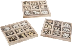 Σετ ξύλινων χριστουγεννιάτικων στολιδιών Small Foot