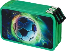 Σχολική κασετίνα τριώροφη Ποδόσφαιρο Μπάλα