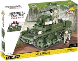 Κατασκευαστικό σετ άρματος M3 Stuart – 511 κομμάτια