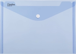 Φάκελος με κουμπί A4 OPALINE, μπλε (συσκευασία 5 τεμ.)