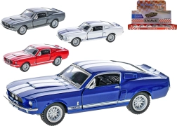 Μεταλλικό μοντέλο αυτοκινήτου Ford Shelby GT500 1967 1:38 με ανοιγόμενες πόρτες και pull-back