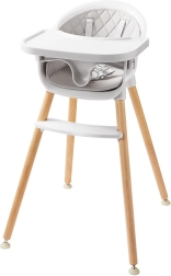 2Kids Toys παιδικό καρεκλάκι φαγητού γκρι