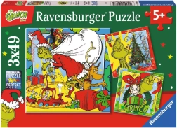 Ravensburger Παζλ Grinch 3x49 κομμάτια