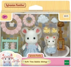 Sylvanian Families μπάνιο με μπουρμπουλήθρες – σετ με ποντικάκια Marshmallow