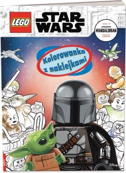 Βιβλίο ζωγραφικής LEGO Star Wars με αυτοκόλλητα