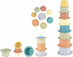 Πύργος στοίβαξης κυπέλλων Λουλούδι - 8 τεμ.