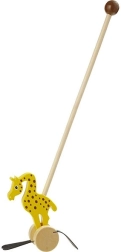 Ξύλινη καμηλοπάρδαλη για σπρώξιμο Nature Planet