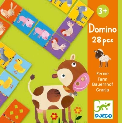 Djeco Domino Granja: Εκπαιδευτικό παιδικό παιχνίδι με ζώα