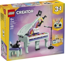LEGO Creator 3 σε 1 Διακοσμητικό πιάνο με γάτα