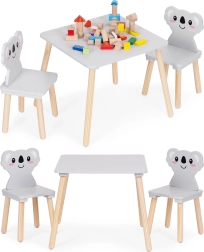 Παιδικό τραπεζάκι και 2 καρέκλες Koala ECOTOYS