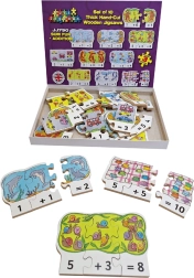 Just Jigsaws ξύλινο παζλ για πρόσθεση - 30 κομμάτια