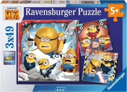 Παζλ Ravensburger Εγώ, ο Απαισιότατος 4 – σετ 3×49 κομμάτια