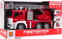 Διαδραστικό πυροσβεστικό όχημα με λειτουργίες φωτισμού, ήχου και νερού σε κλίμακα 1:12